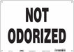 Safety Sign 10 in x 14 in Aluminum