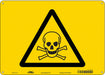 Safety Sign 10 in x 14 in Aluminum