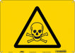 Safety Sign 10 in x 14 in Polyethylene