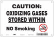 Chemical Sign 7 in x 10 in Aluminum