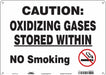 Safety Sign 10 inx14 in Aluminum