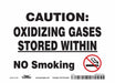 Safety Sign 5 inx7 in Vinyl