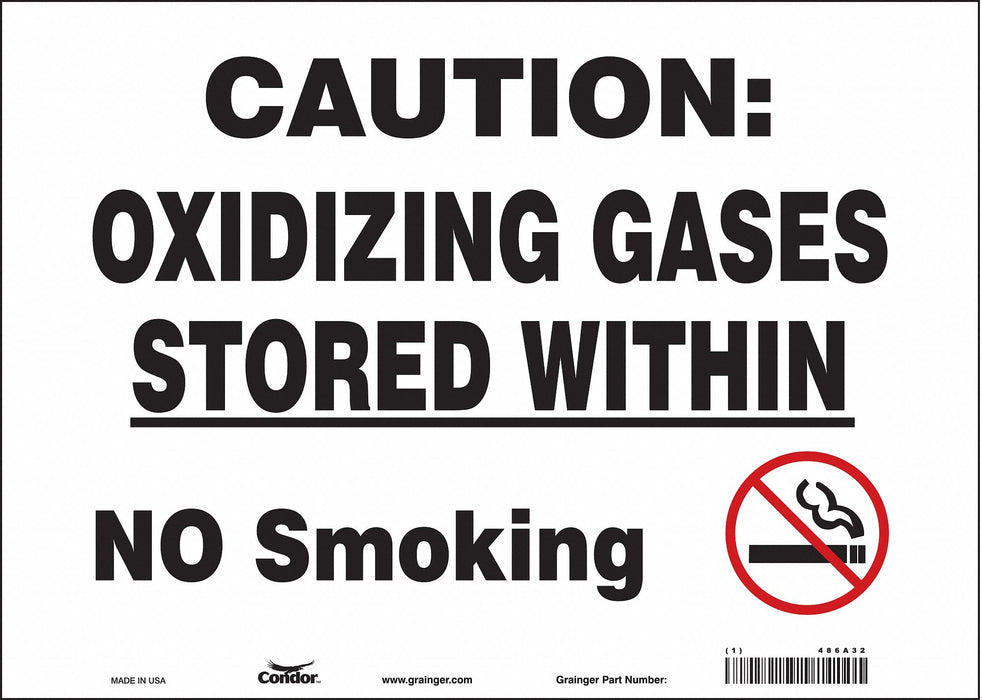 Safety Sign 10 inx14 in Vinyl