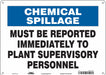 Safety Sign 10 inx14 in Aluminum