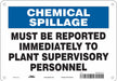 Safety Sign 7 inx10 in Polyethylene