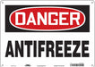 Safety Sign 10 inx14 in Polyethylene