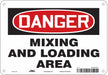 Safety Sign 7 in x 10 in Aluminum