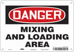 Safety Sign 7 inx10 in Polyethylene