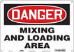Safety Sign 10 in x 14 in Polyethylene