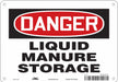 Safety Sign 7 in x 10 in Polyethylene