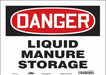 Safety Sign 10 in x 14 in Vinyl
