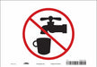 Safety Sign 7 in x 10 in Vinyl