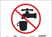 Safety Sign 10 inx14 in Vinyl