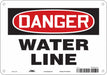 Safety Sign 7 inx10 in Polyethylene