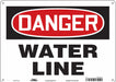 Safety Sign 10 in x 14 in Polyethylene