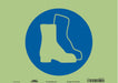 Safety Sign 10 in x 14 in Glow Vinyl