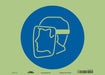 Safety Sign 10 in x 14 in Glow Vinyl