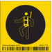 Safety Sign 2 1/4 inx2 1/4 in Vinyl