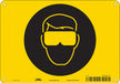 Safety Sign 7 in x 10 in Polyethylene