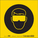 Safety Sign 7 in x 7 in Vinyl