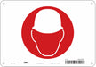 Safety Sign 7 inx10 in Polyethylene
