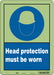 Safety Sign 14 inx10 in Polyethylene