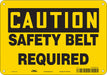 Safety Sign 7 inx10 in Polyethylene