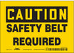 Safety Sign 5 inx7 in Vinyl