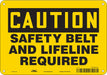 Safety Sign 7 in x 10 in Aluminum