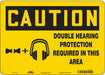 Safety Sign 10 inx14 in Aluminum