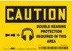 Safety Sign 3.5in x 5in Vinyl