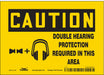 Safety Sign 5 inx7 in Vinyl