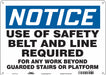 Safety Sign 10 inx14 in Aluminum