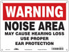 Safety Sign 9 in x 12 in Aluminum