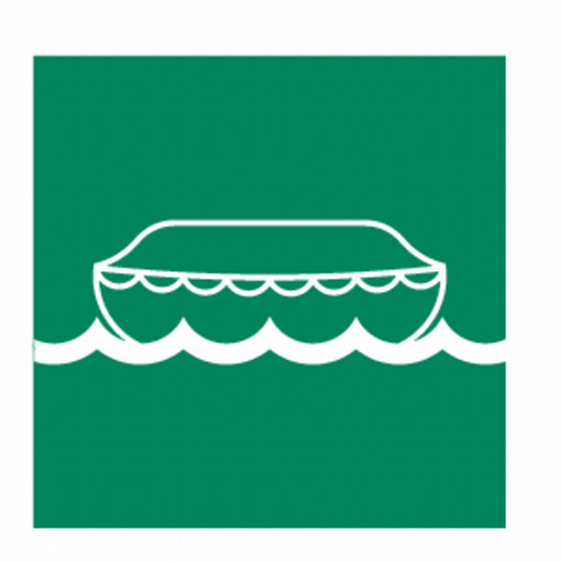 IMO Safety Sign 6inx6in Polycarbonate