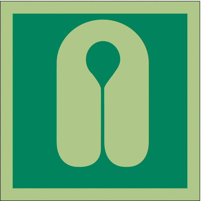 IMO Safety Sign 6inx6in Vinyl