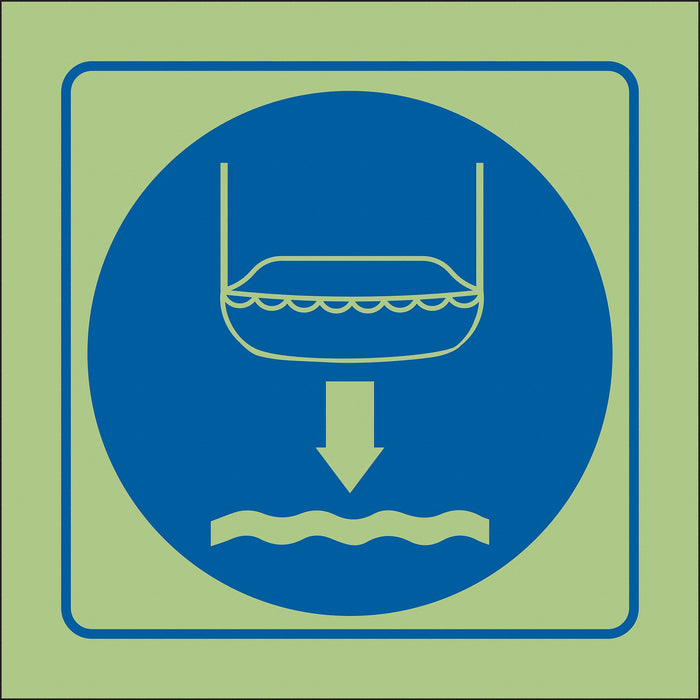 IMO Safety Sign 6inx6in Vinyl