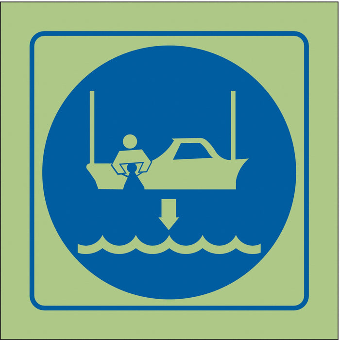 IMO Safety Sign 6x6in Vinyl