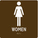 ADA Braille Facility Sign 8x8in Acrylic