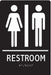 ADA Braille Facility Sign 9x6in Plastic