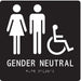 ADA Braille Facility Sign 8x8in Acrylic