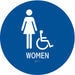 ADA Braille Facility Sign 13x13in Plstic