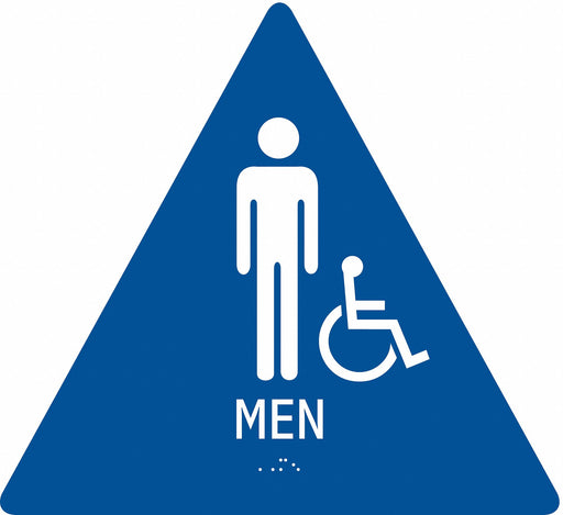 ADA Braille Facility Sign 10x11in Plstic