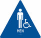 ADA Braille Facility Sign 10x11in Plstic