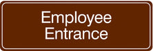 Facility Sign 3 in x 9 in Acrylic