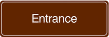 Facility Sign 3 in x 9 in Acrylic