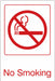 Facility Sign 9 inx6 in Acrylic