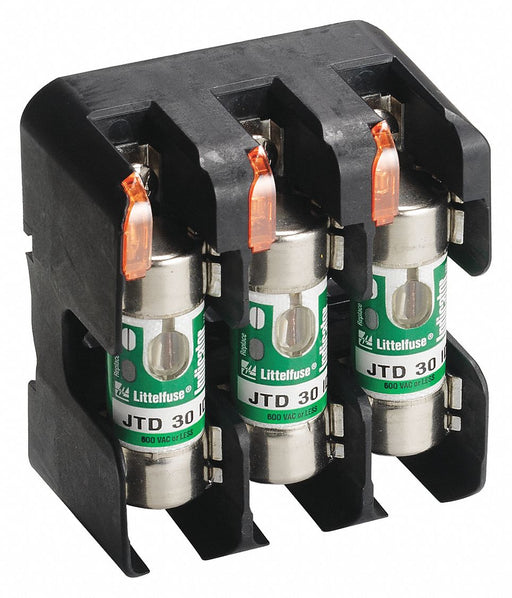 Fuse Block 0 to 30A J 3 Pole