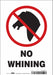 Safety Sign 10 in x 7 in Vinyl