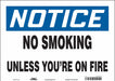 Safety Sign 10 in x 14 in Vinyl